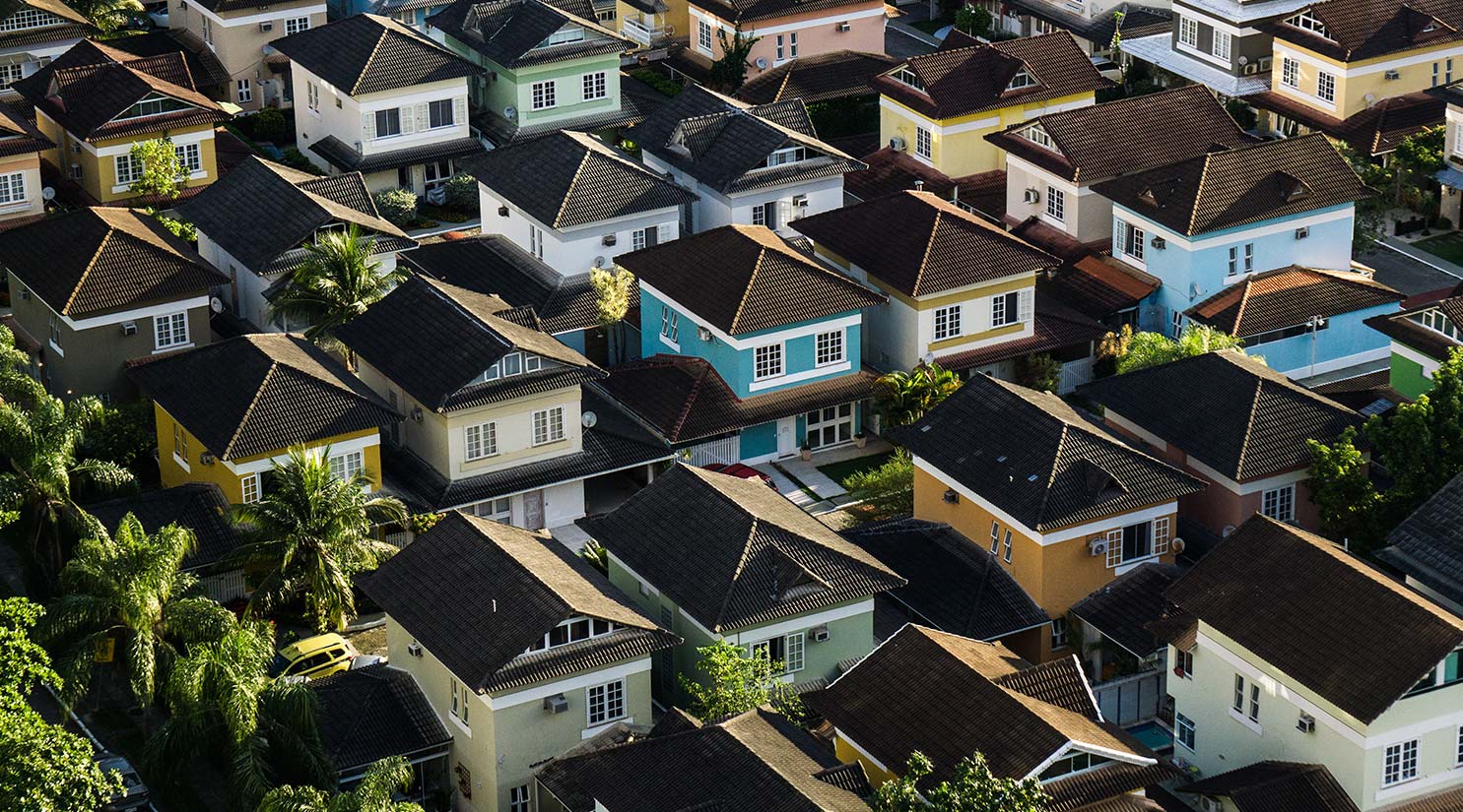 Unique houses in rows